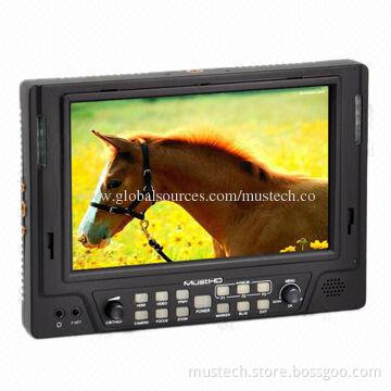 7" DSLR Monitor with Broadcast Quality for DSLR & Full HD Camcorder with HDMI In/Out